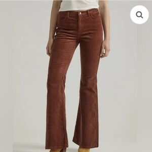 Wrangler Women's Tan Corduroy Flare Pants